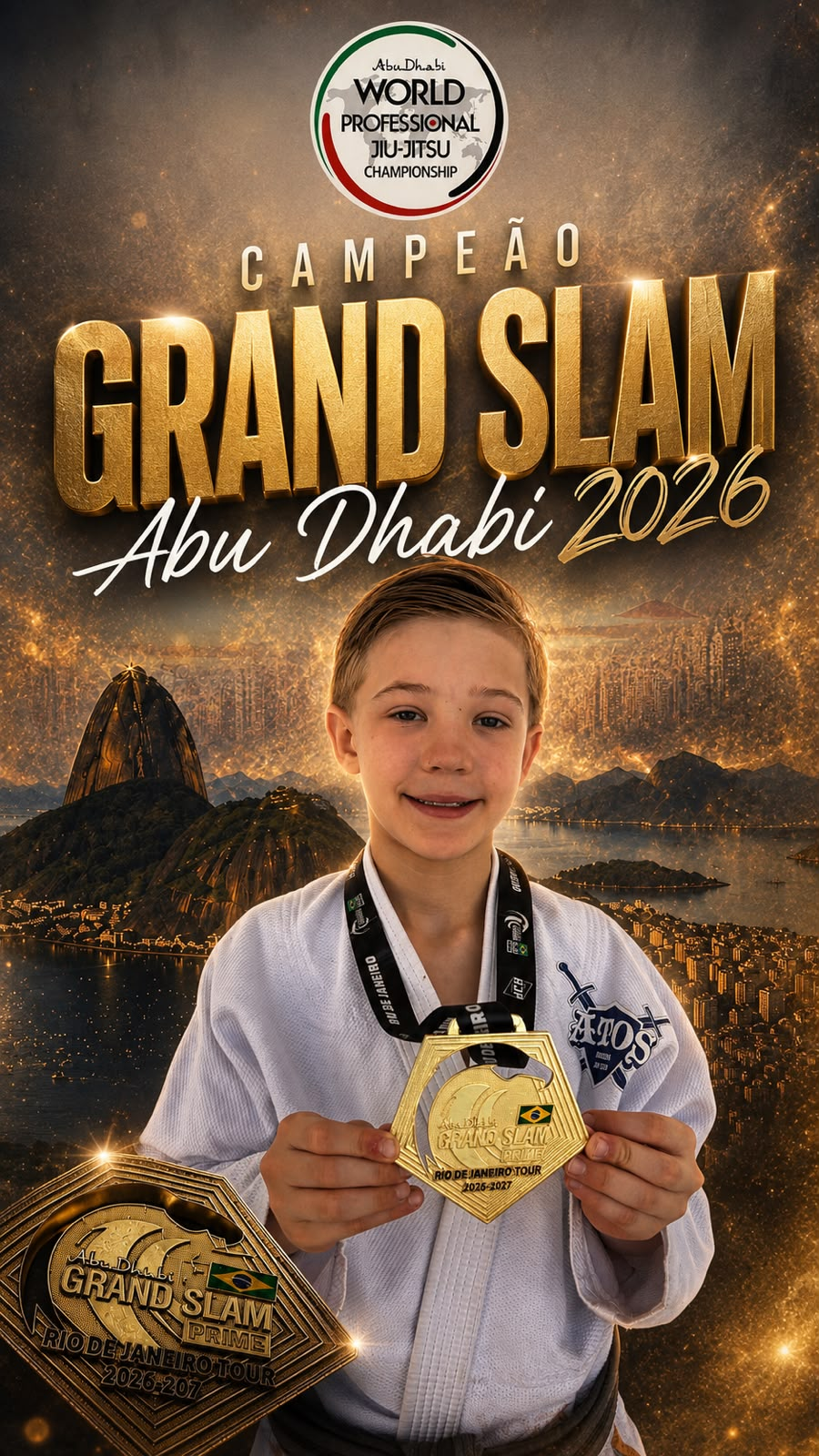Campeão Grand Slam Abu Dhabi 2026